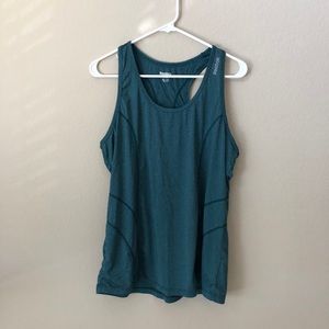 Reebok Stripe Athletic Tank Top